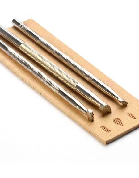 Background stamps - open check from Identity Leathercraft