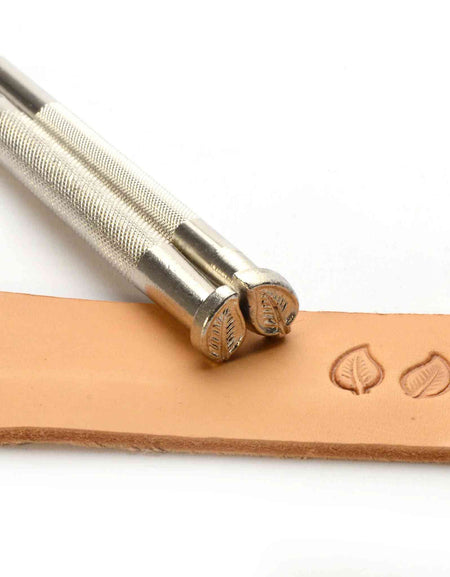 Simple Leaf Individual Embossing Stamp from Identity Leathercraft