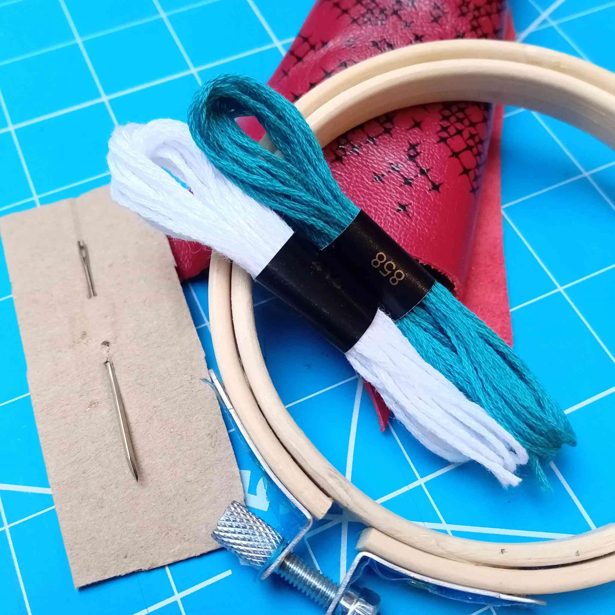 Limited Edition Leather Embroidery Kit from Identity Leathercraft