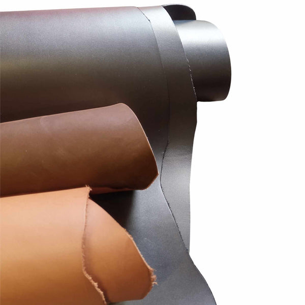 Firm Calf leather sustainably sourced piece 6-7sf from Identity Leathercraft