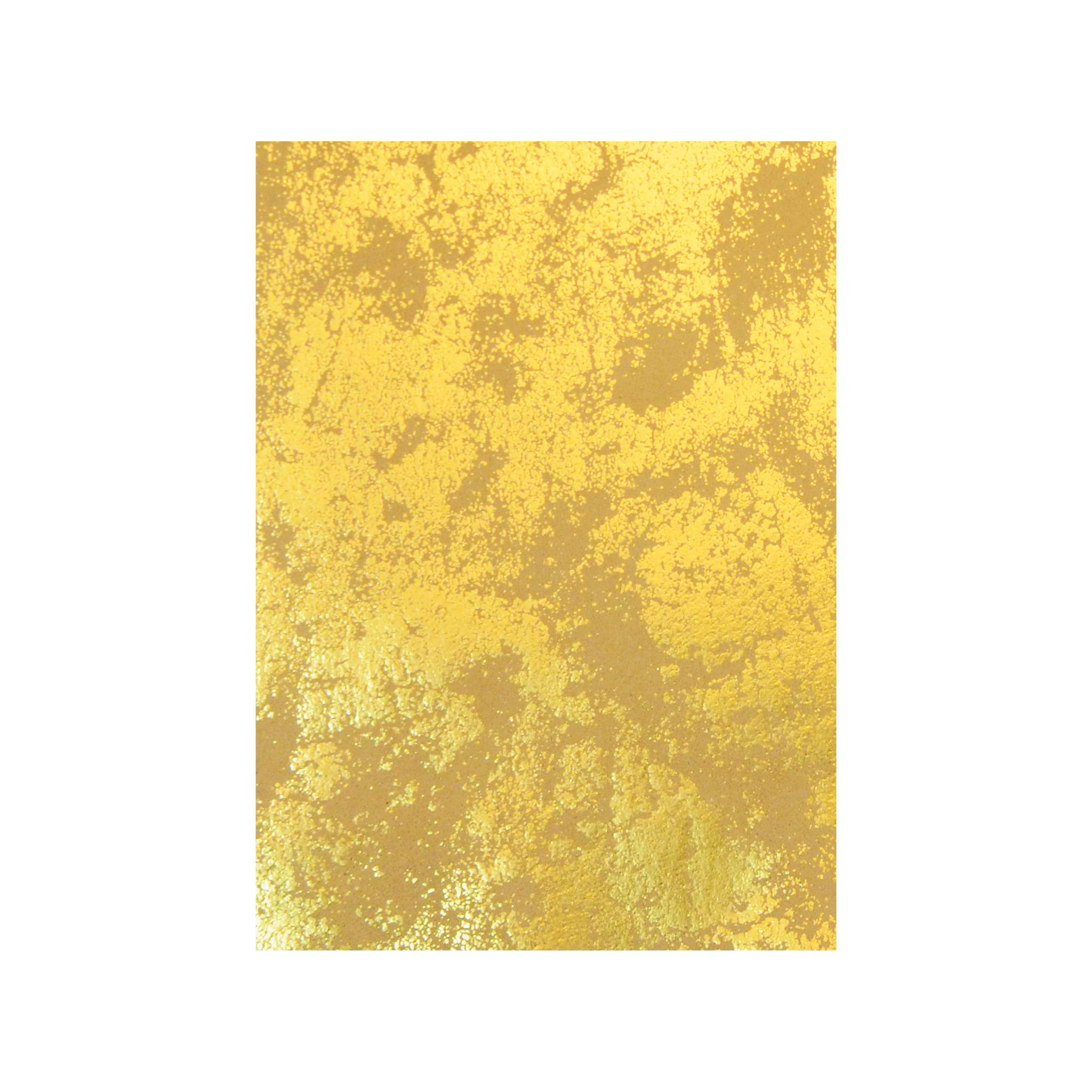 Swatch to show Expressions Metaillic Gold leather ideal for machine sewing garments, applique, purses and more
