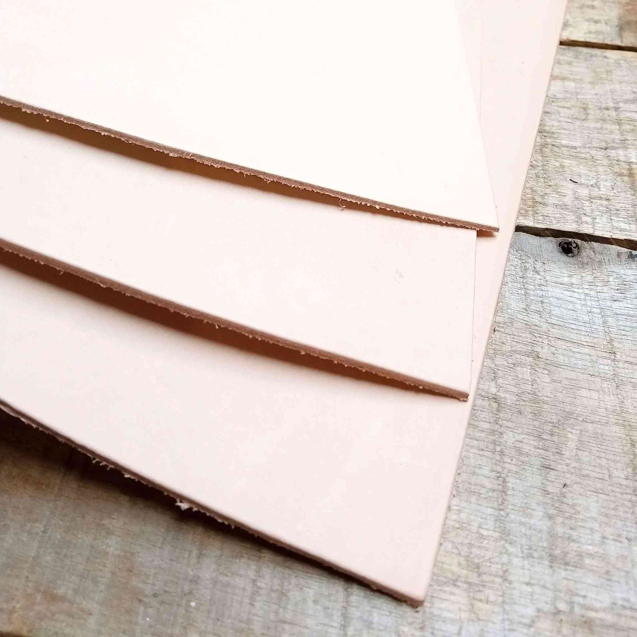 Natural Veg Tanned Leather - A3 from Identity Leathercraft