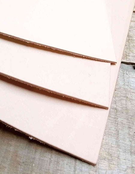 Natural Veg Tanned Leather - A3 from Identity Leathercraft
