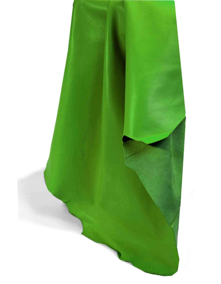 Grass Green Lamb Clothing Leather from Identity Leathercraft