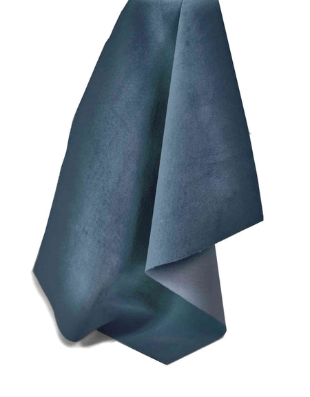 Airforce Blue Lightweight Pig Suede from Identity Leathercraft