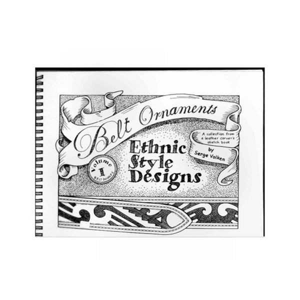 Ethnic Style Design Book by Serge Volken from Identity Leathercraft