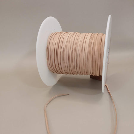 Natural Kangaroo Leather lace sold by the metre - super strong premium quality, genuine leather, for braiding, whip stitch, falconry.