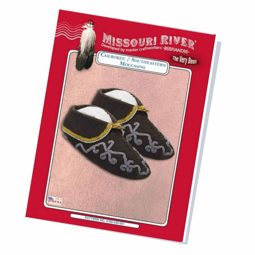 Load image into Gallery viewer, Missouri River Cherokee Moccasin Pattern
