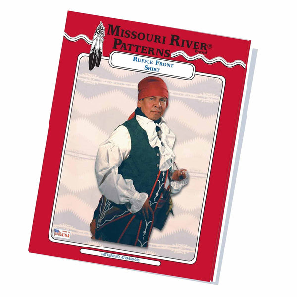 Missouri River Ruffle Front Shirt Pattern