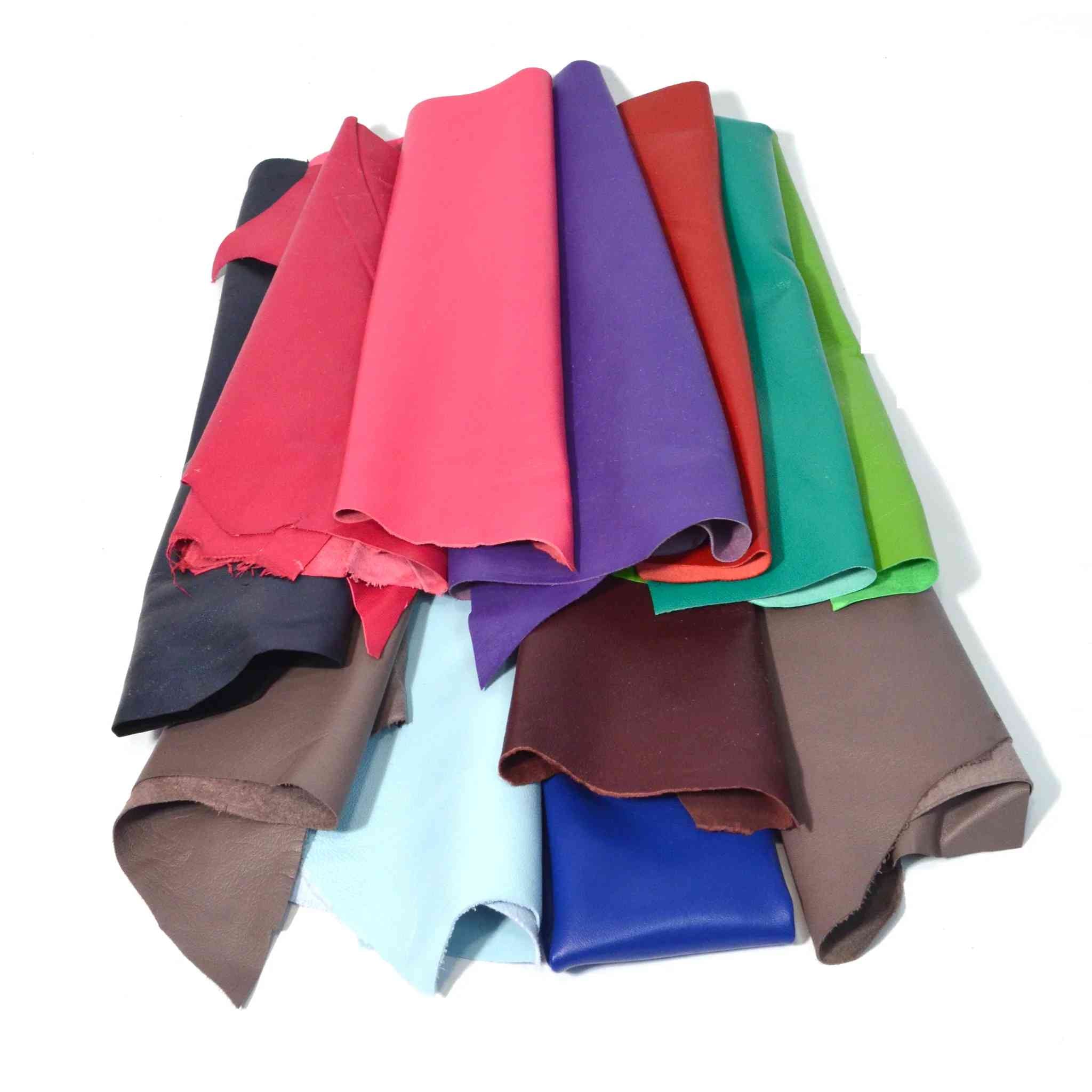 Bundle of Fine Sheepskin Leather - Colours from Identity Leathercraft