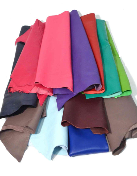 Bundle of Fine Sheepskin Leather - Colours from Identity Leathercraft