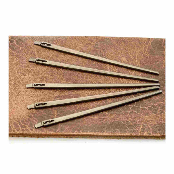 2-Prong Lacing Needles 10pk from Identity Leathercraft