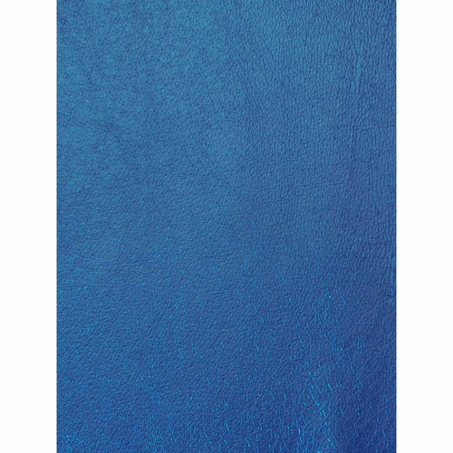 Load image into Gallery viewer, Blue Sapphire Metallic Foil Leather
