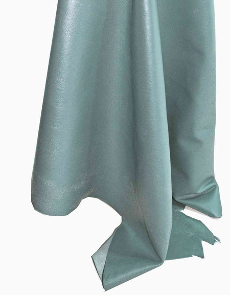 Pale Blue Pearlised Lamb Clothing Leather from Identity Leathercraft