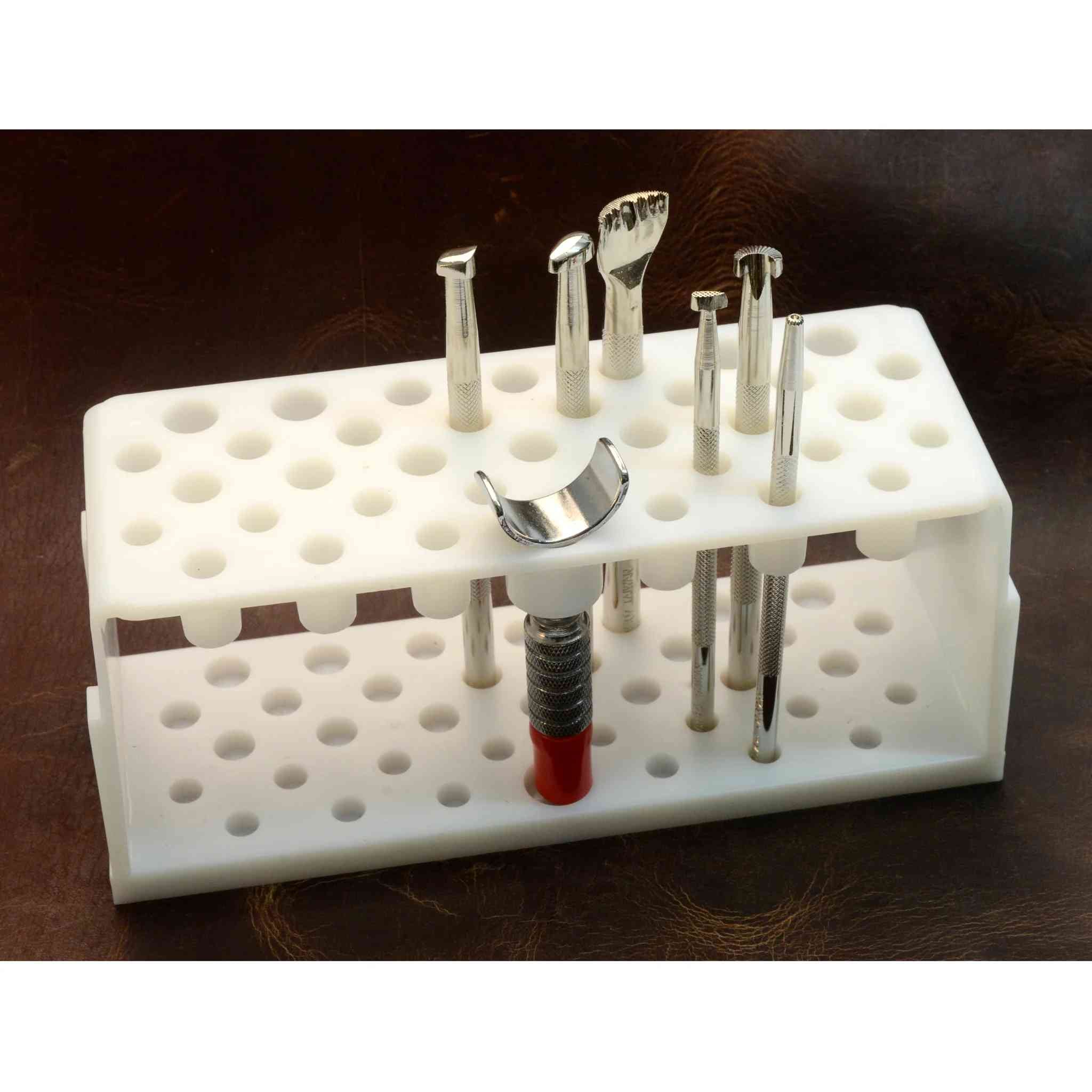 Plastic Leather Craft Tool Rack | identityleathercraft