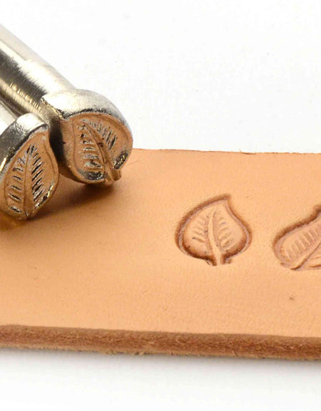 Simple Leaf Individual Embossing Stamp from Identity Leathercraft