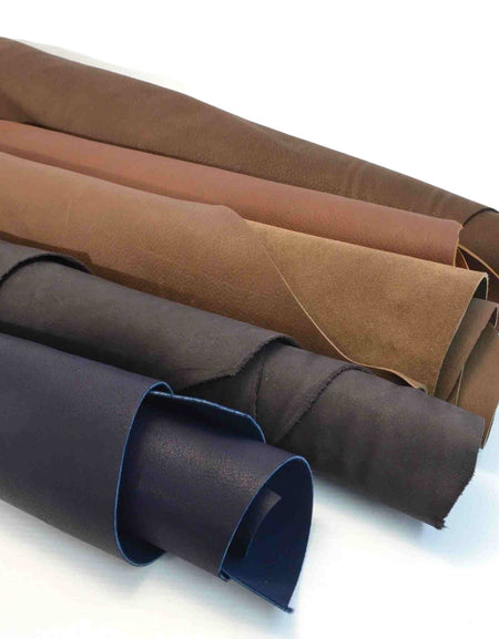 3-4sf soft calf pieces from Identity Leathercraft