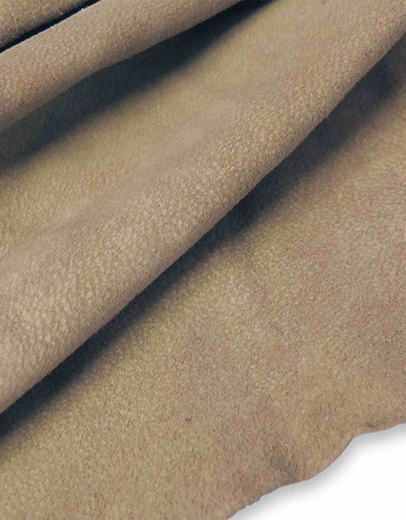 Camel Lightweight Pig Suede from Identity Leathercraft