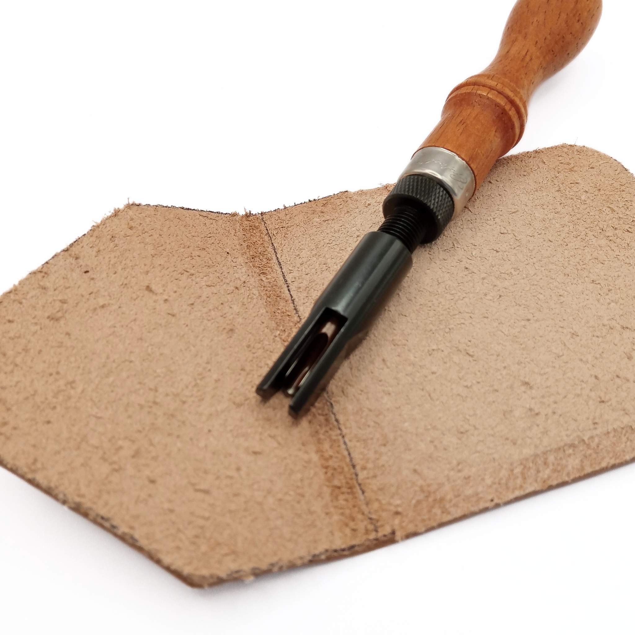 Adjustable U Gouge | identityleathercraft