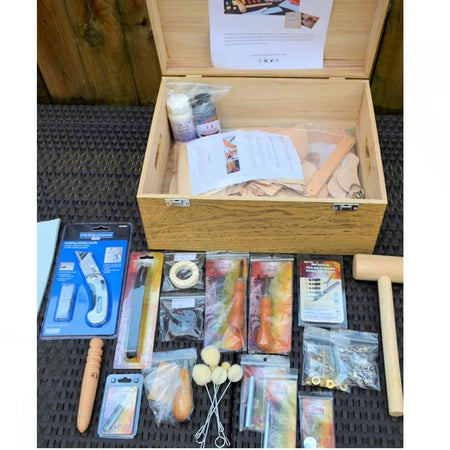 Workshop in a Box - Leathercraft Starter Pack from Identity Leathercraft