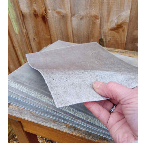 Load image into Gallery viewer, A3 cut leather pieces that can be shaped with heat...
