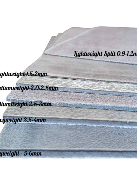 A3 HeatForm Leather in varying thicknesses