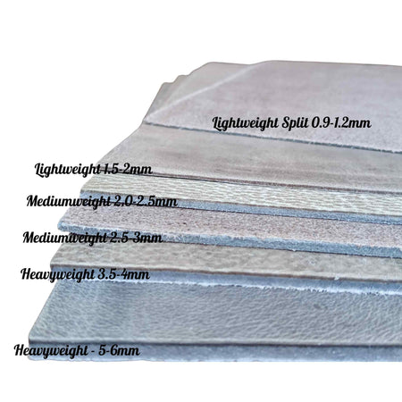A3 HeatForm Leather in varying thicknesses