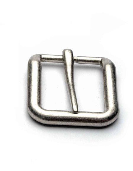 38mm Antique Nickel Wave Buckle from Identity Leathercraft