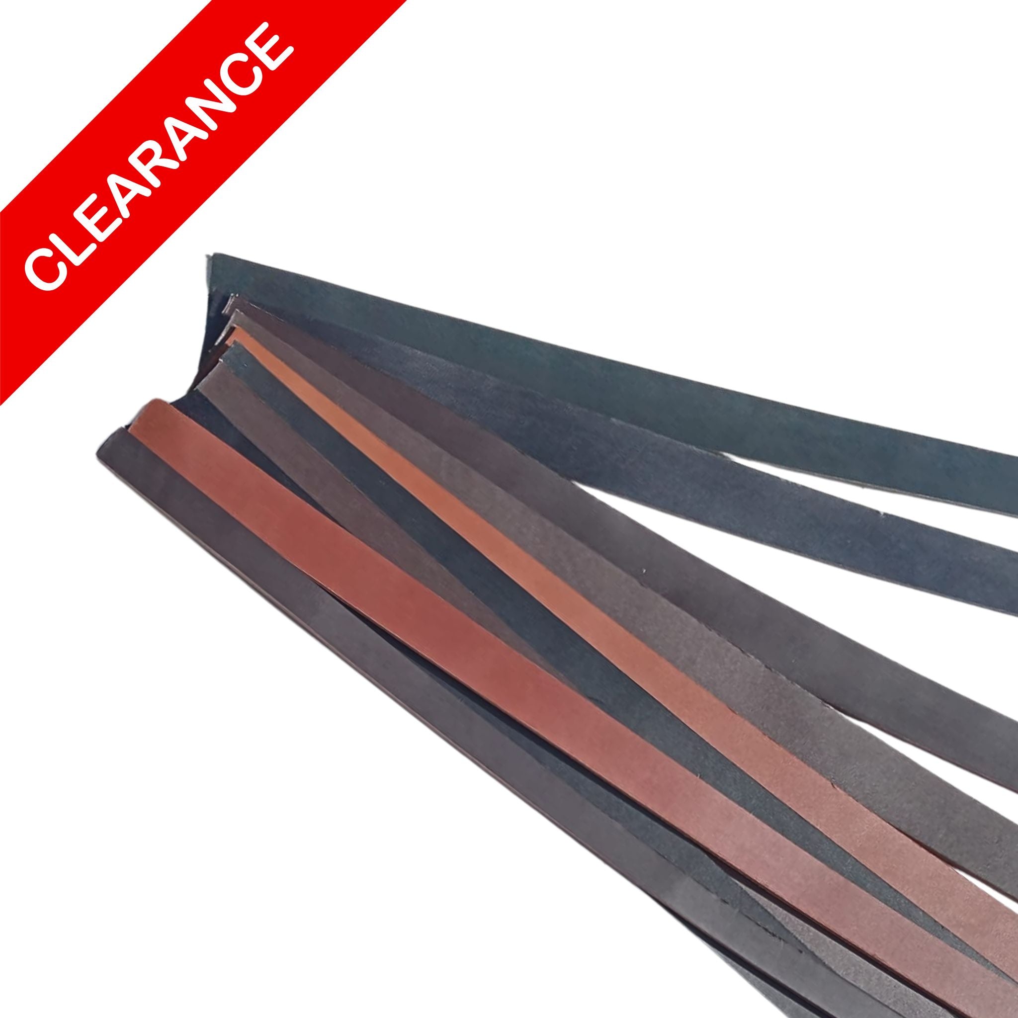 Leather Strips/Lengths - Assorted Pack of 10