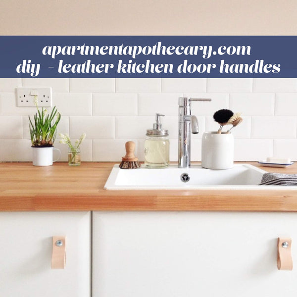 use this leather to make leather door handles