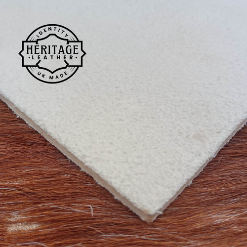 Load image into Gallery viewer, Part of our new Heritage Leather collection - we now have in stock the speciality alum tanned white leather typically used for Napleonic re-enactment at bargain prices.
