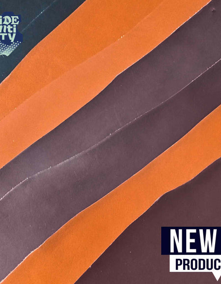 Economical way to buy premium veg tanned leather with our remnant cowhide shoulder end cuts