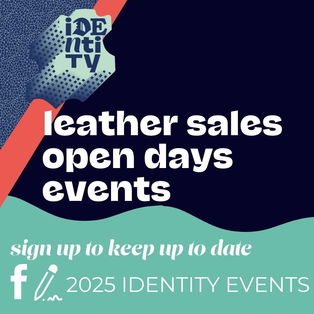 Sign up to our newsletter to keep up to date with events, open days and leather sales