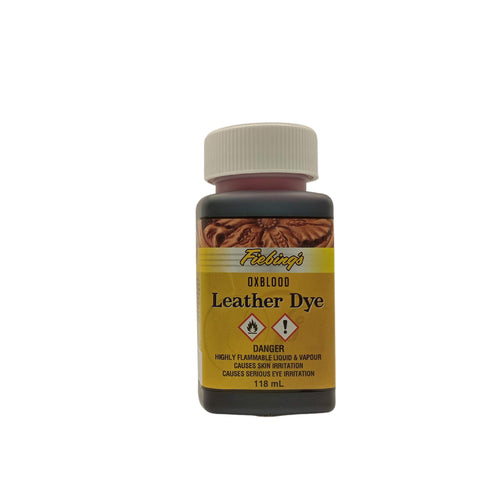 Load image into Gallery viewer, Dye your leathercraft projects with this Fiebing&#39;s solvent based leather dye - Oxblood
