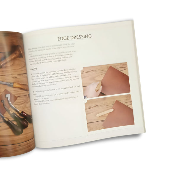 Learn traditional leather craft methods from master craftsman Nigel Armitage, with this detailed and beautiful put together book.