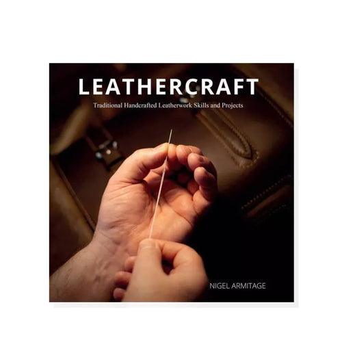Load image into Gallery viewer, Learn traditional leather craft methods from master craftsman Nigel Armitage, with this detailed and beautiful put together book.

