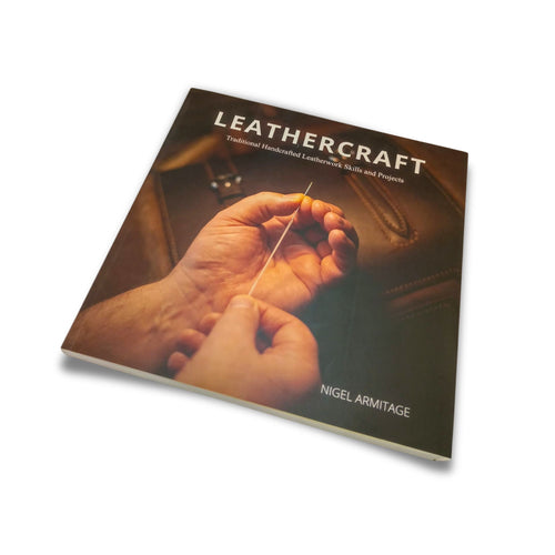 Load image into Gallery viewer, Learn traditional leather craft methods from master craftsman Nigel Armitage, with this detailed and beautiful put together book.
