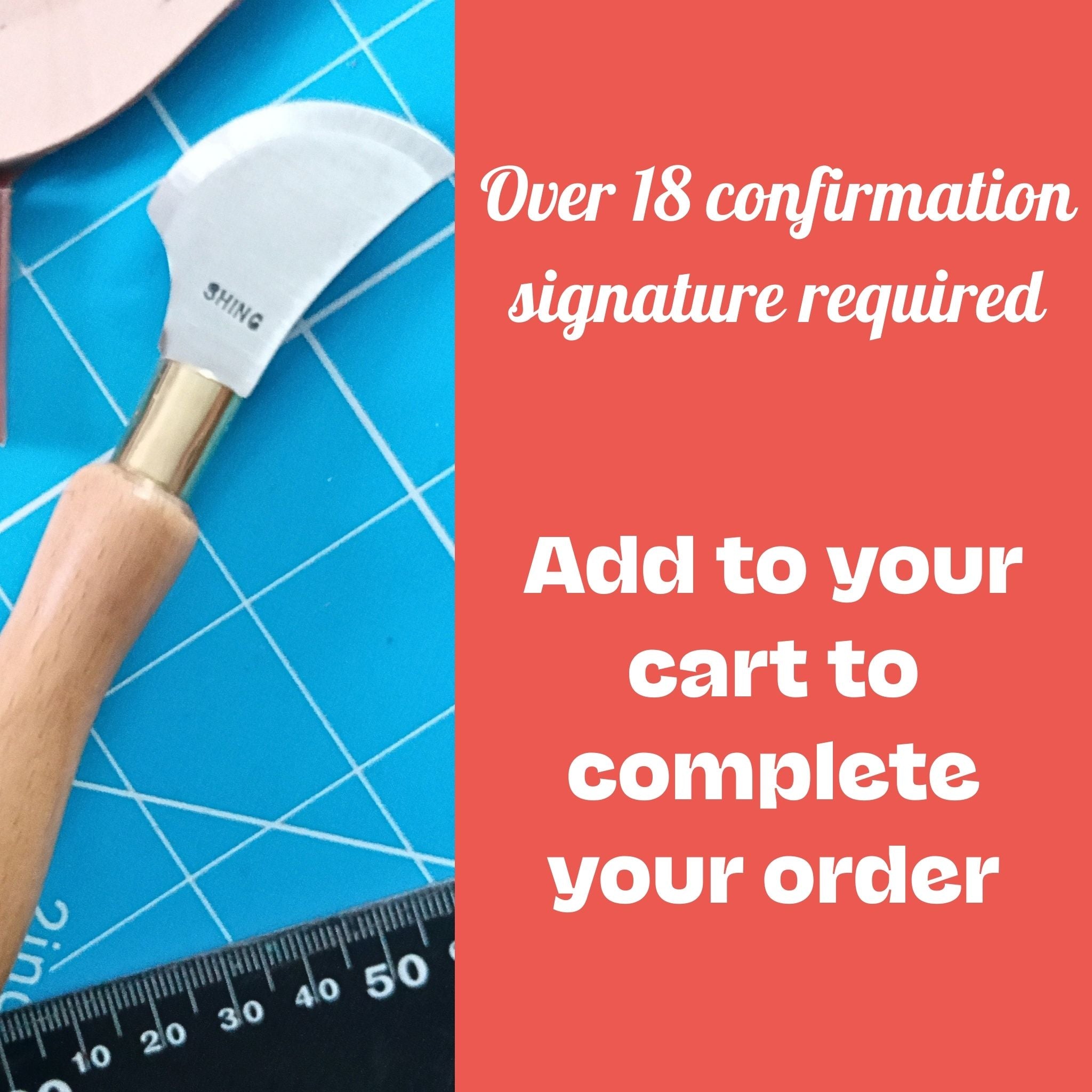 Over 18 Signature Required