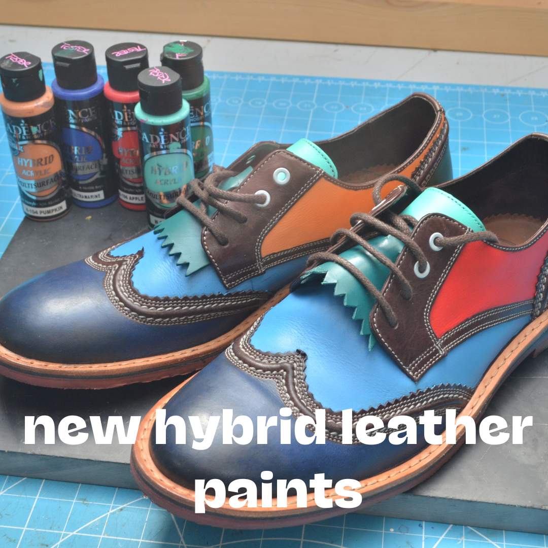 make a statement - colour up your shoes with our leather paints