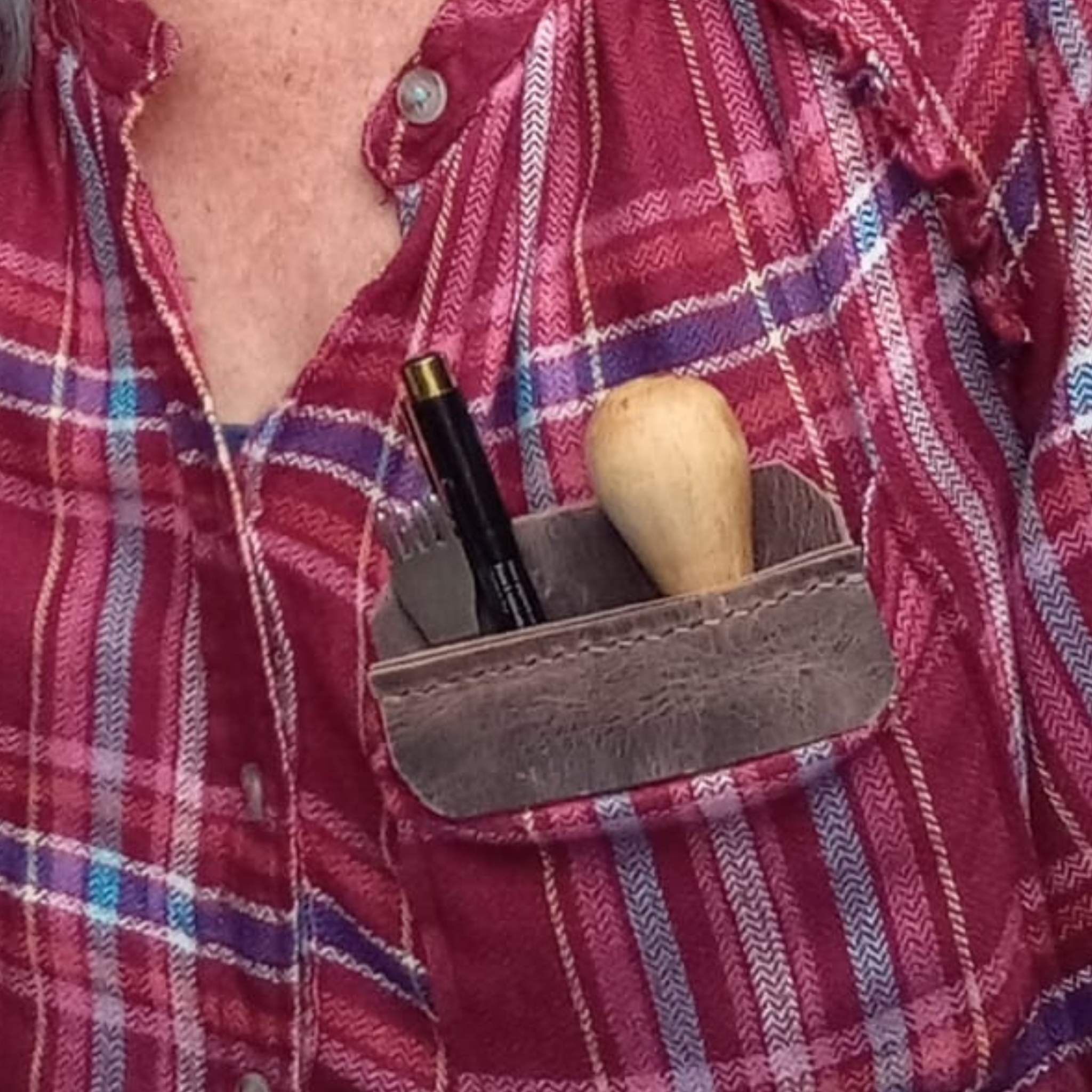 Project - Pocket Protector | identityleathercraft