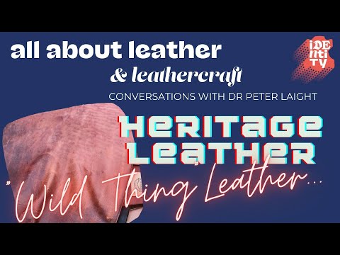 Load and play video in Gallery viewer, Heritage UK &quot;Wild Thing&quot; Leather
