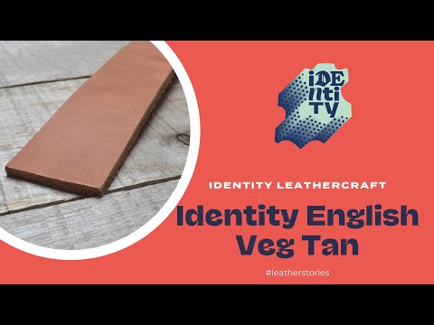 Load and play video in Gallery viewer, Extra Long Natural Veg Tan Cowhide Strip 3.0-3.5mm
