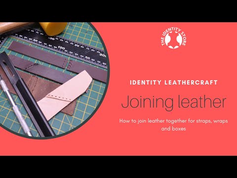 Load and play video in Gallery viewer, Extra Long Natural Veg Tan Cowhide Strip 3.0-3.5mm
