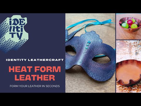 Load and play video in Gallery viewer, &quot;HEAT-FORM&quot; Leather Blanks
