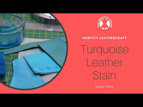 Load and play video in Gallery viewer, Identity Store Water Based Leather Stain
