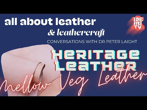 Load and play video in Gallery viewer, Heritage UK Mellow Veg Tanned Leather
