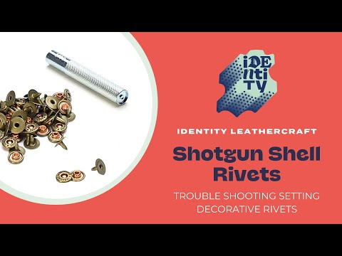 Shotgun Shell Rivet Setter | identityleathercraft