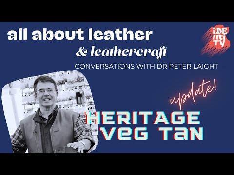 Load and play video in Gallery viewer, Heritage UK Mellow Veg Tanned Leather
