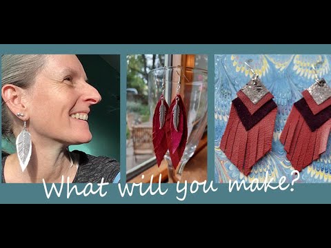 Load and play video in Gallery viewer, Metallics Leather Pieces - Bright
