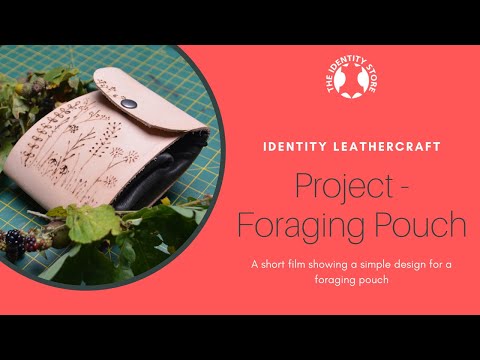 Project - Foraging Pouch DOWNLOAD | identityleathercraft